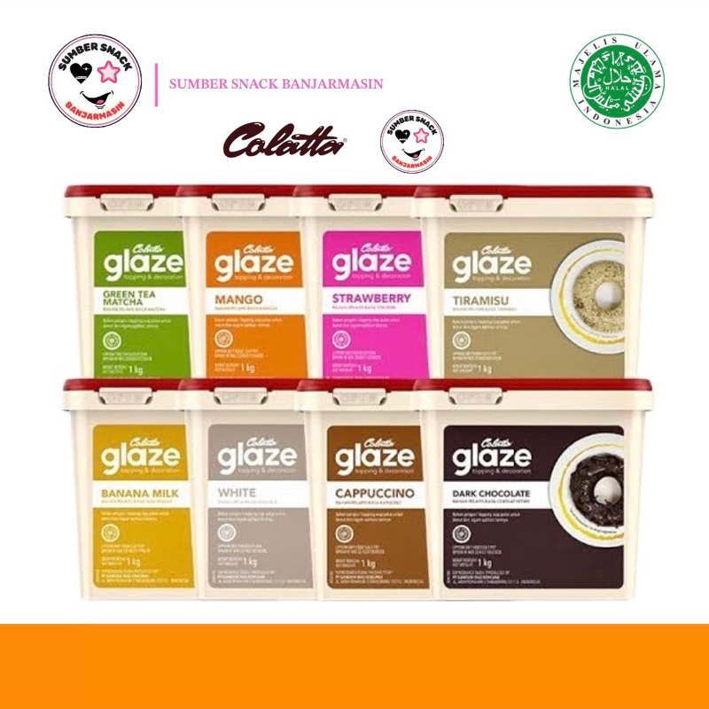 

Colatta Glaze (1kg) (9 Varian Rasa)