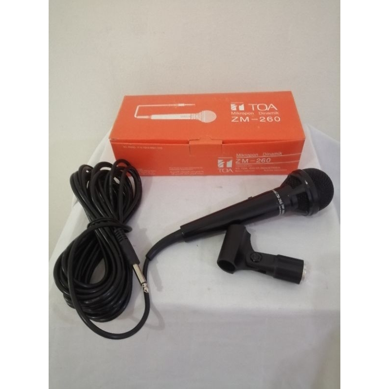 Mic Toa ZM 260 - Microphone Toa 260 Mikropon Dinamik