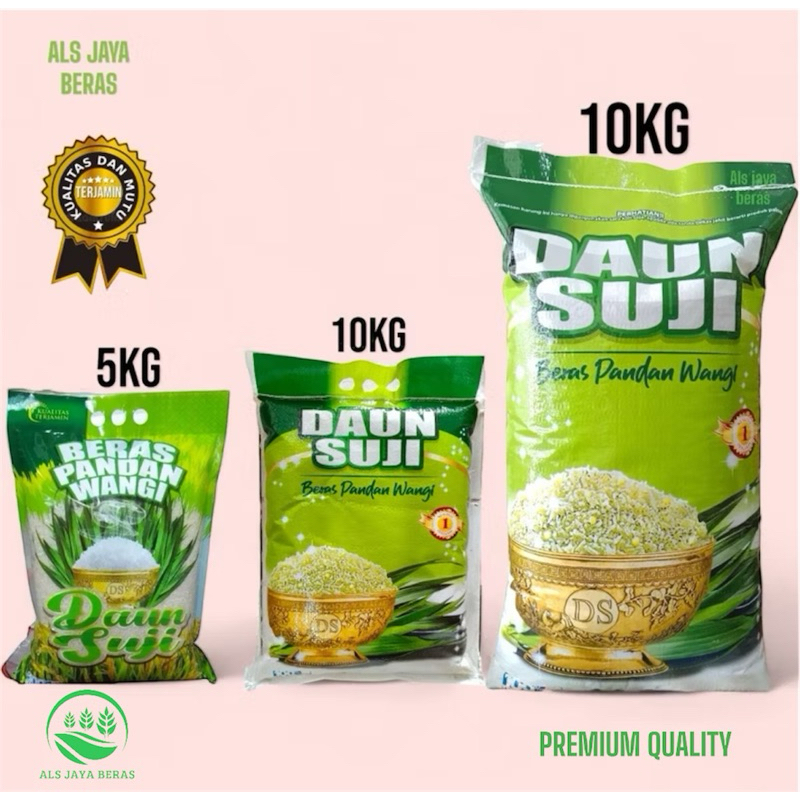 

BERAS DAUN SUJI PANDAN WANGI CIANJUR SUPER PREMIUM QUALITY