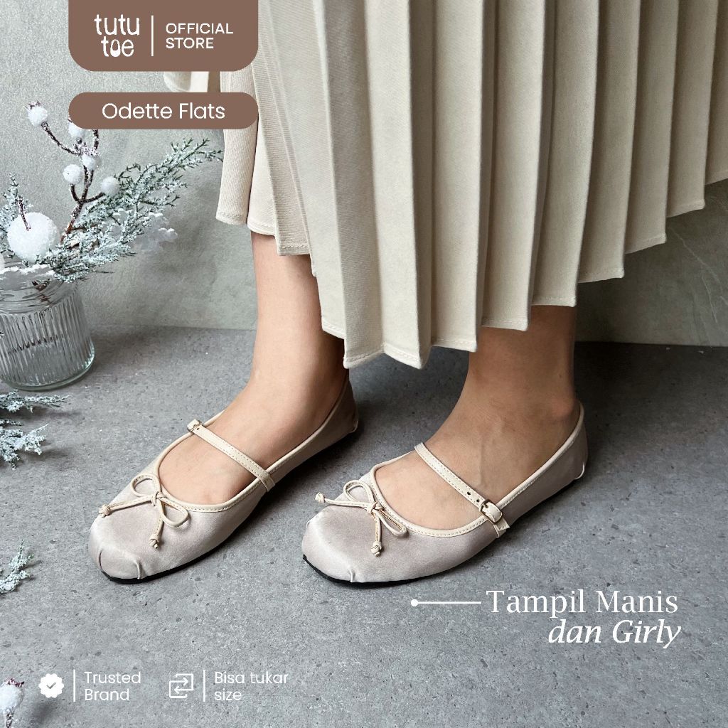 Tutu Toe - Odette Ballerina Flat Shoes