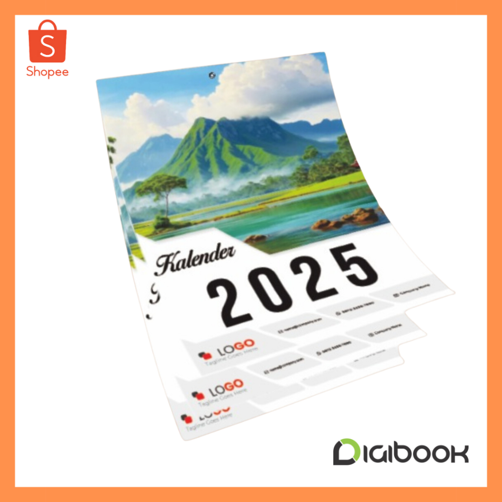 

Kalender Dinding 2025 Mata Ikan Custom / Poster Kalender Dinding 2025 Custom 1 Lembar Mata Ikan