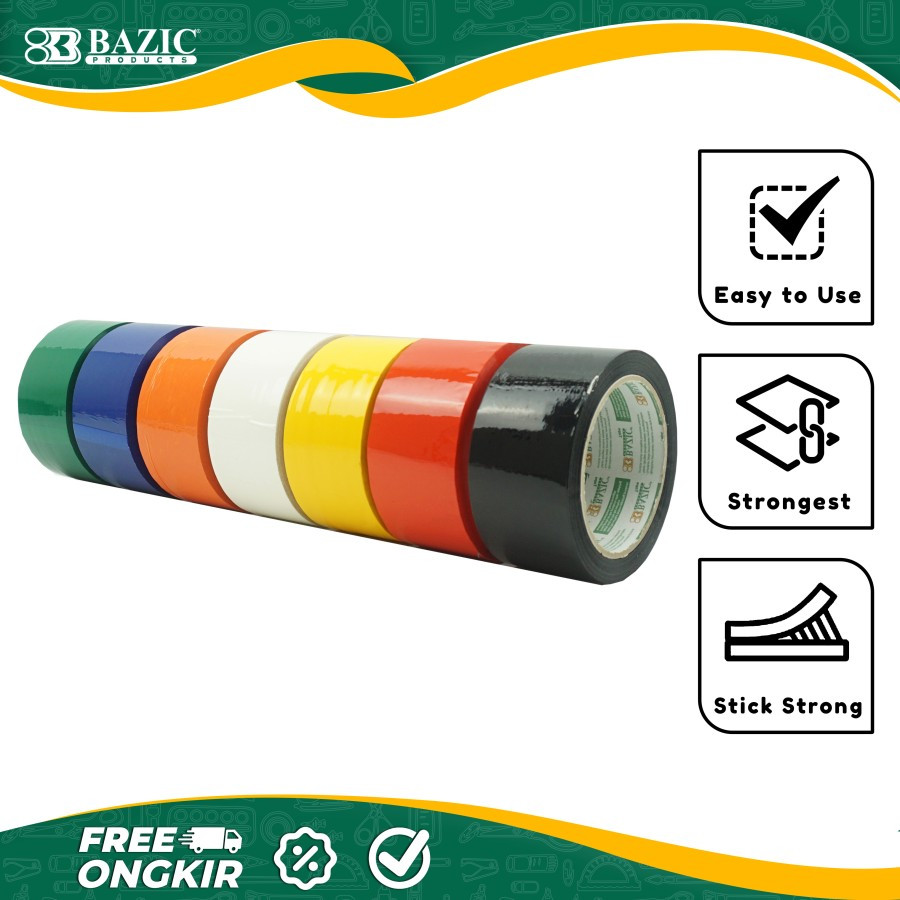 

Bazic Cloth Tape Hot Melt Color
