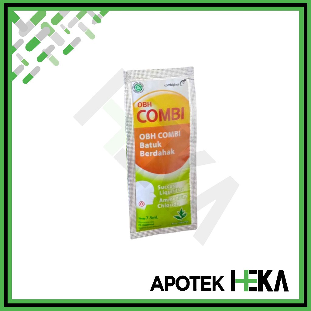 OBH Combi Sachet isi 1 Sachet - Obat Batuk Berdahak [BOGOR]
