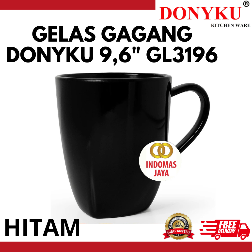 Gelas Melamin - Cangkir Melamin - Gelas Melamine - Mug Cangkir - Gelas Mug - Mug Melamin - GL3196 HI