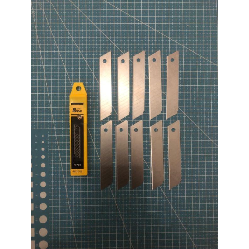 

1 KOTAK ISI 10 PCS ISI CUTTER BESAR ISIAN CUTTER KUALITAS DI JAMIN SANGAT TAJAM