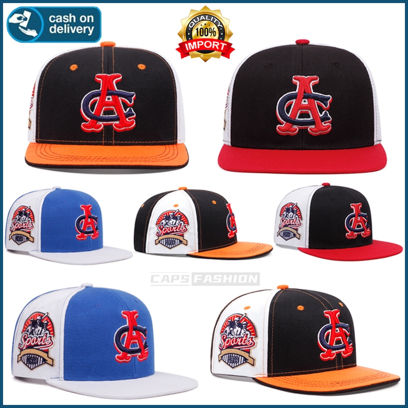 Topi Snapback CA Fashion distro pria wanita bordir ACUSA hip-hop caps hat ukuran besar dapat disesua