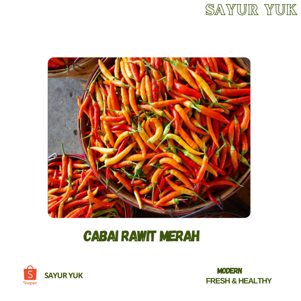 

Cabai Rawit Merah (CENGEK) [100 gr]