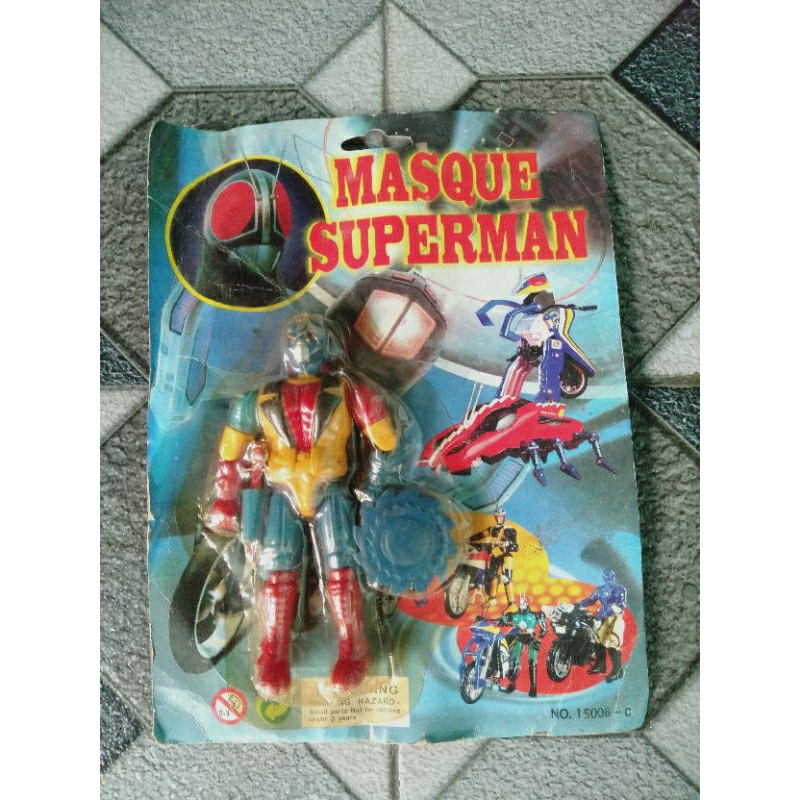 Superman Bootleg Ko Kamen Rider Mask No. 15008 New