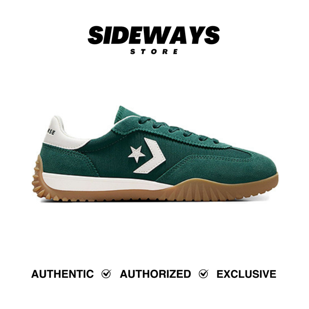 Converse Run Star Trainer Green Envy Egret White