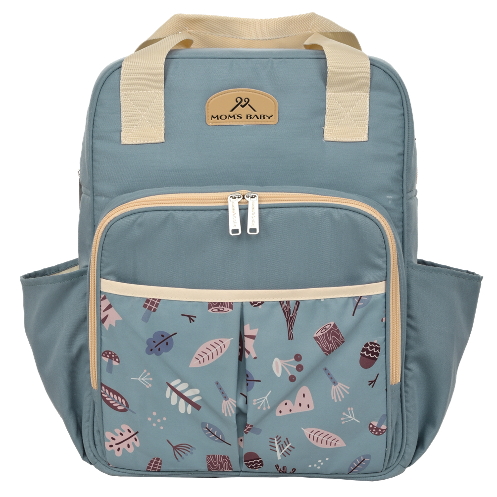 Mom's Baby Tas Bayi Ransel Woody MBT 3077 / Mom's Baby Tas Ransel Bayi Besar Model Anello PANNA