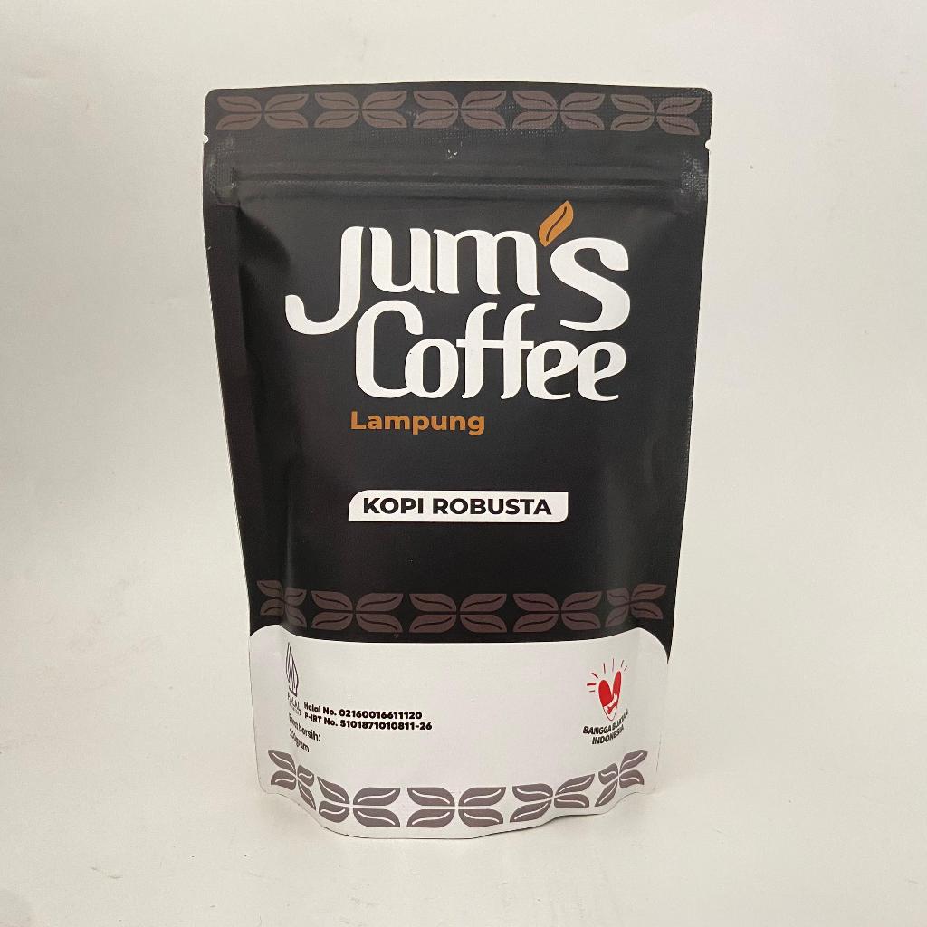 

Kopi Robusta Lampung Jum's Coffee 200 gram