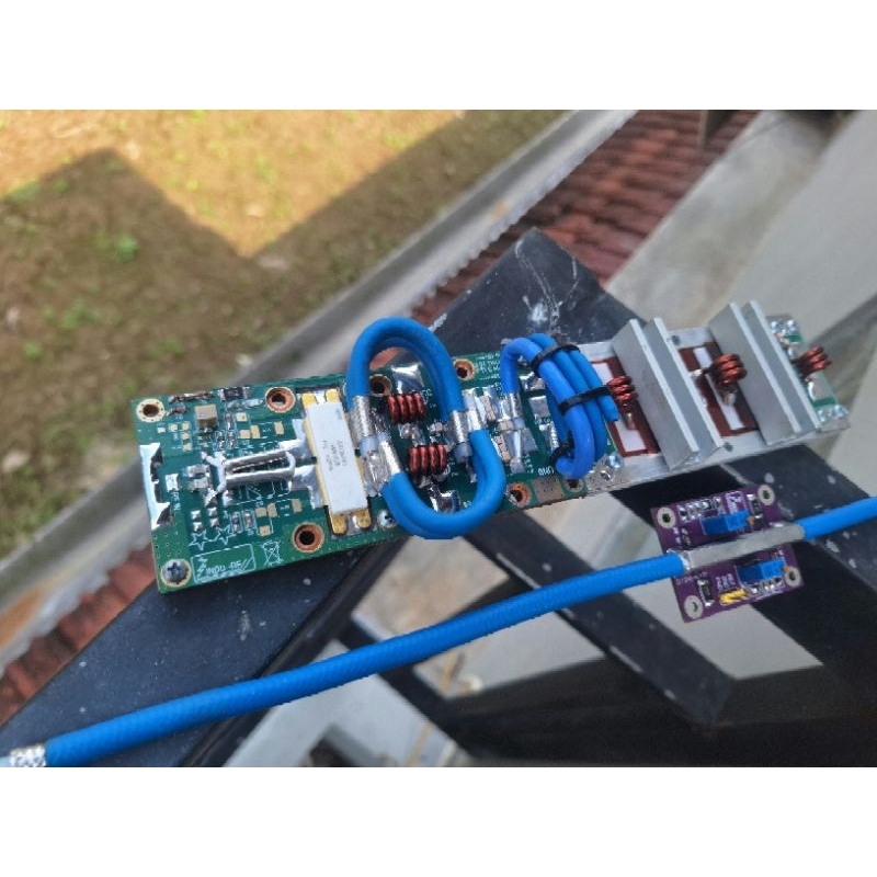 PA 1200w++ ART2K0FE FM & 1400w++ 144 Mhz 59VDC Booster VHF 2 Meter Band Mosfet Pallet Pemancar Boste