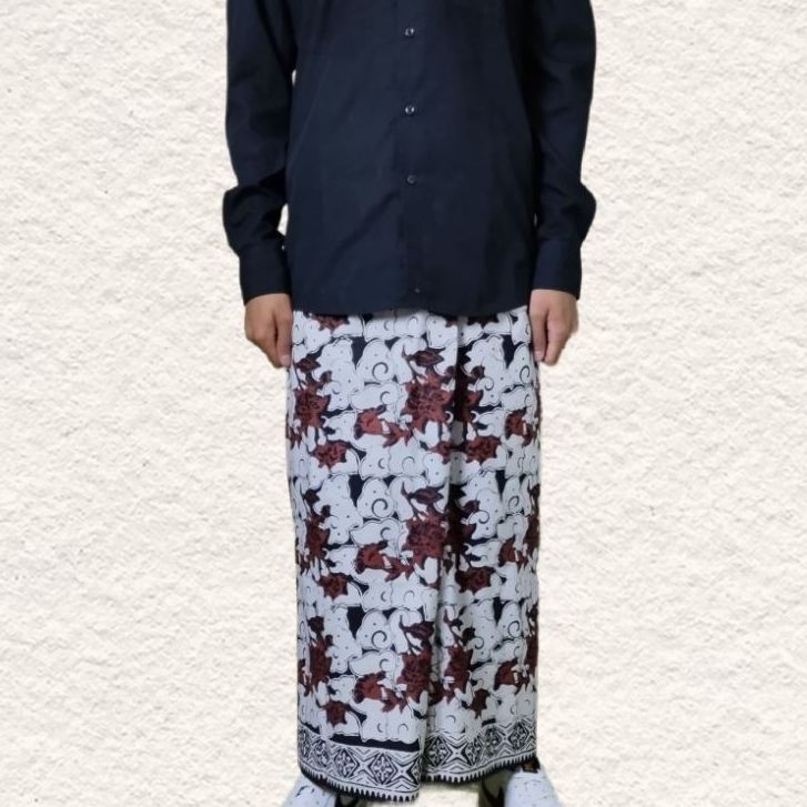 SARUNG BATIK CAP | FULL KATUN | REMAJA/DEWASA | MOTIF BATIK + BOX