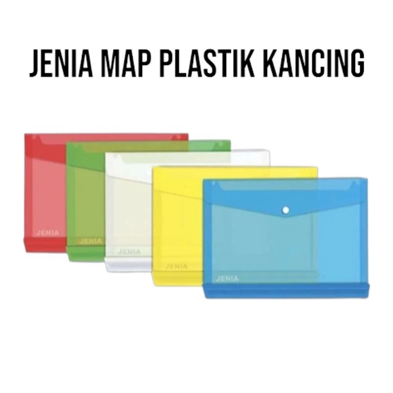 

Map Plastik Kancing Transparan (1×12)