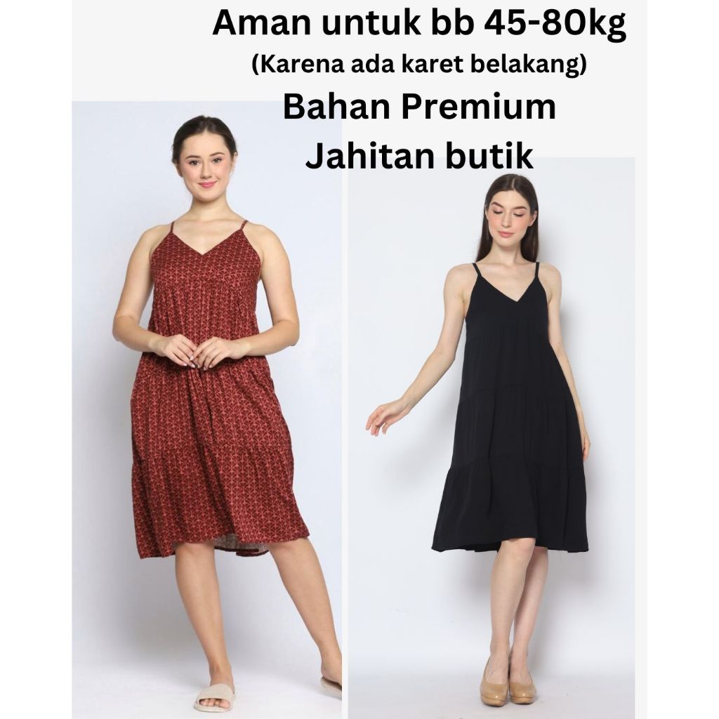 DASTER TALI SATU DRESS SEXY RAYON TWILL PREMIUM
