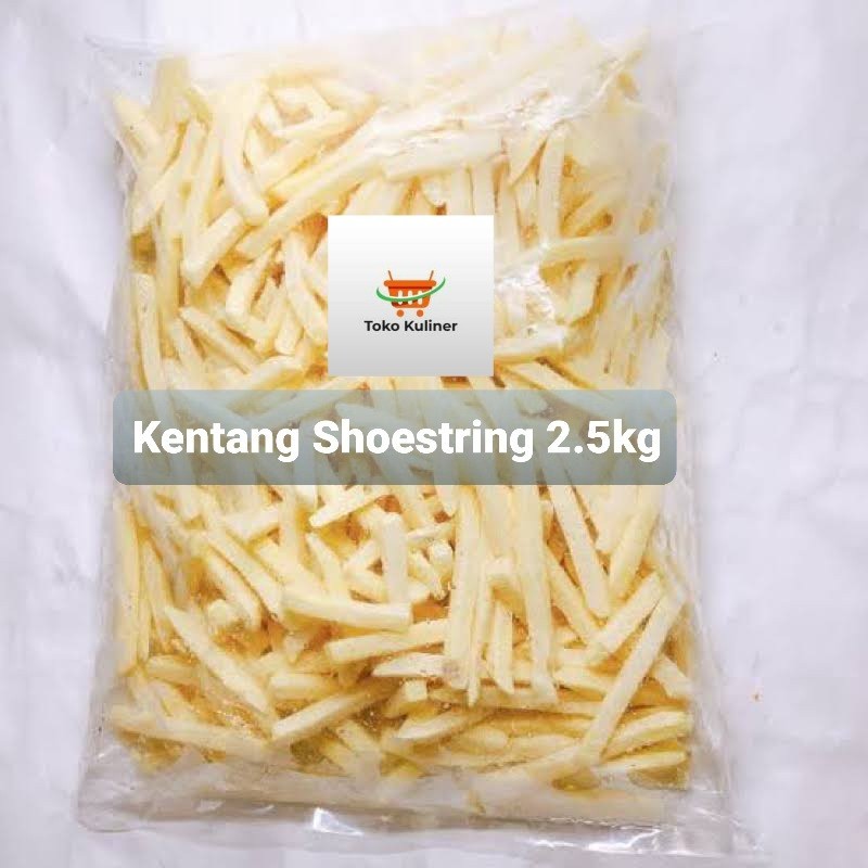 

Ay00! Kentang Goreng Shoestring Import 2.5kg Berkualitas