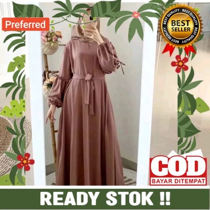 GAMIS TRENDY AESPA MAXI DRESS TERBARU DRESS TERMURAH