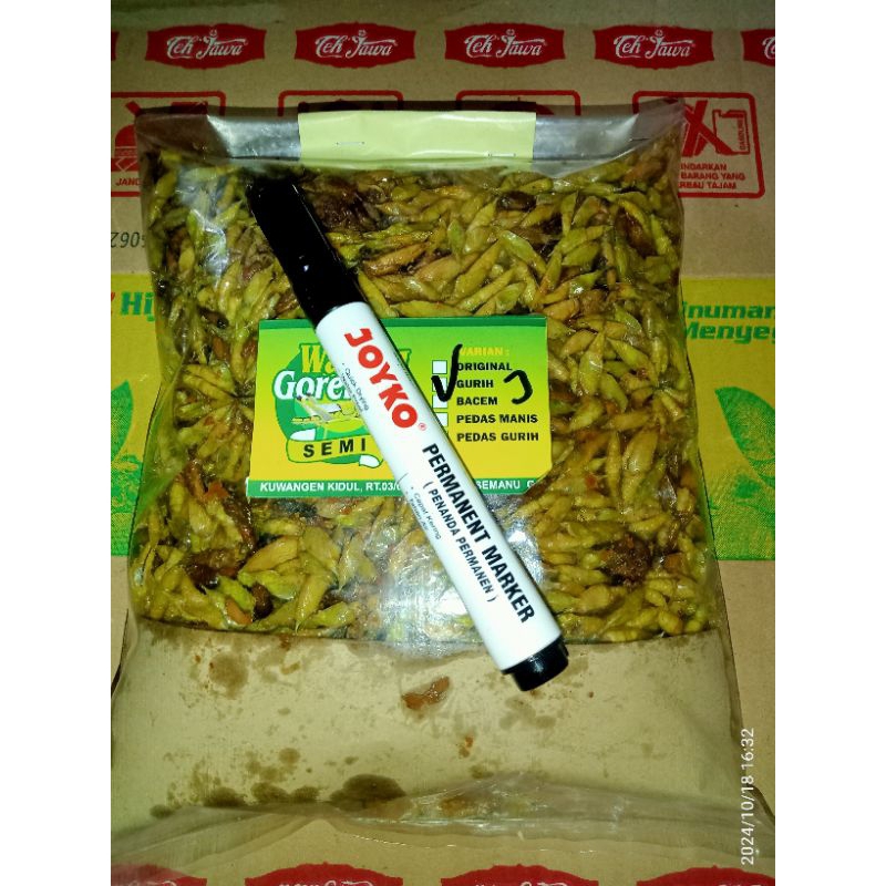 

Entung johar/ungkrung besi kemasan 1kg mentah di gorengkan makanan extrim khas gunung kidul fresh pesan baru goreng enak gurih pedas