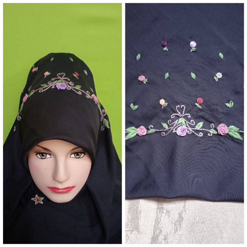 HIJAB SULAM TANGAN