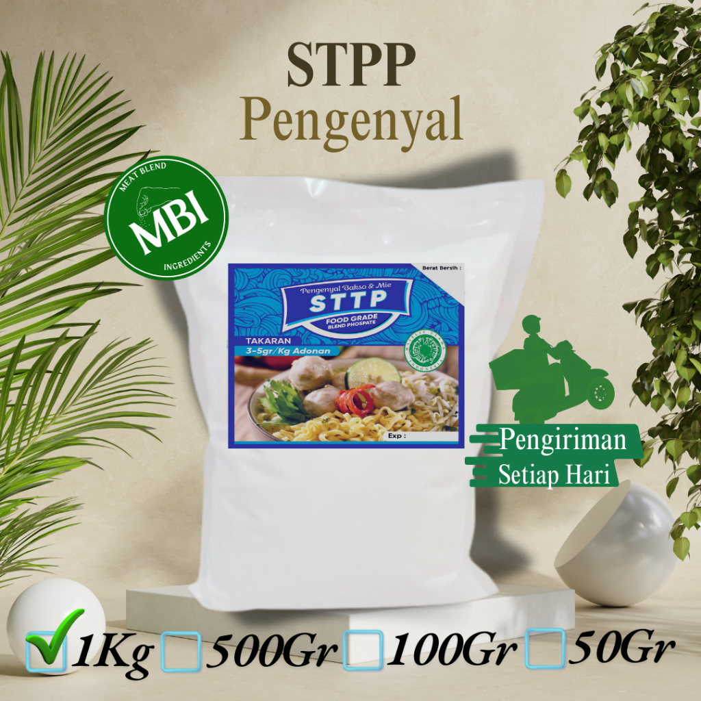 

STPP Premium Ultra | Pengenyal Bakso, Mie, Sosis, Nugget Food Grade (100gram)