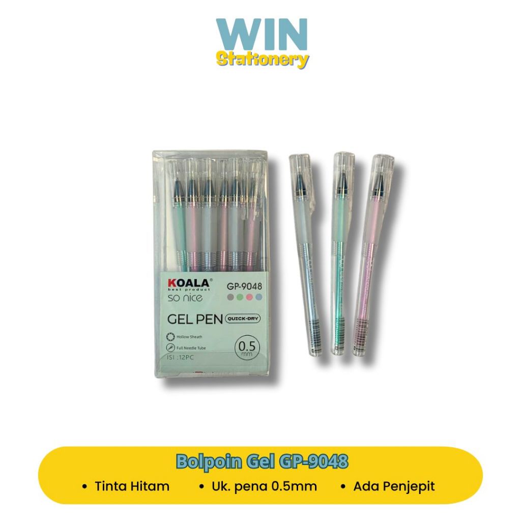 

Bolpoin Gel Ink Pen Koala GP-9048