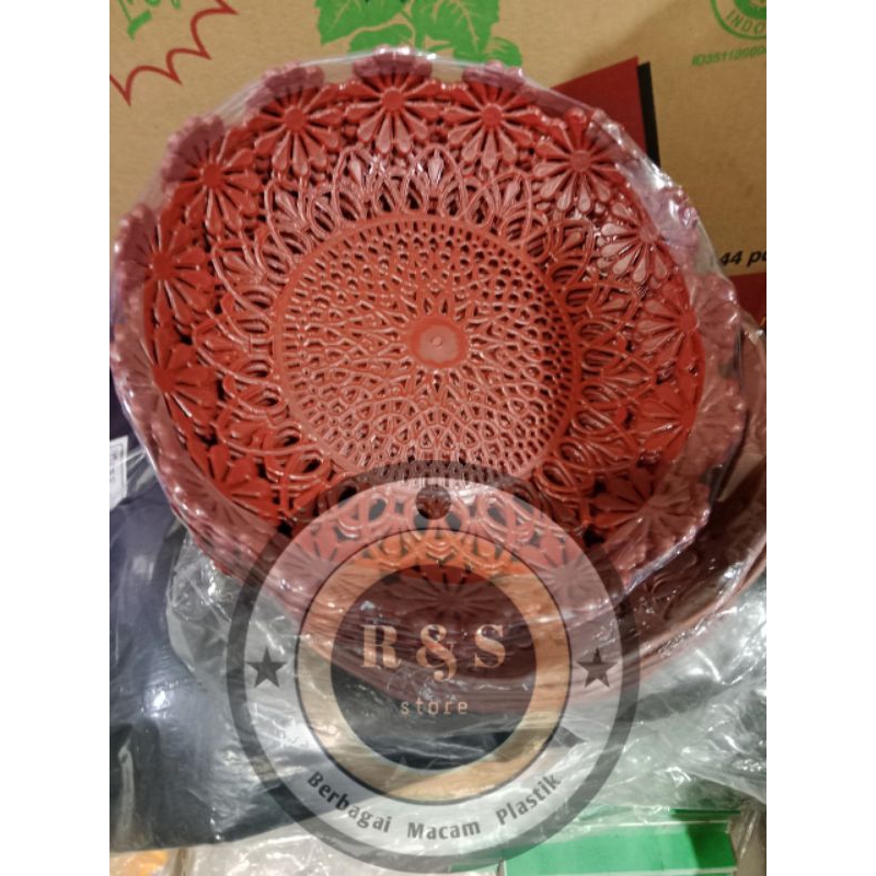 piring plastik/piring jikin/piring praktis