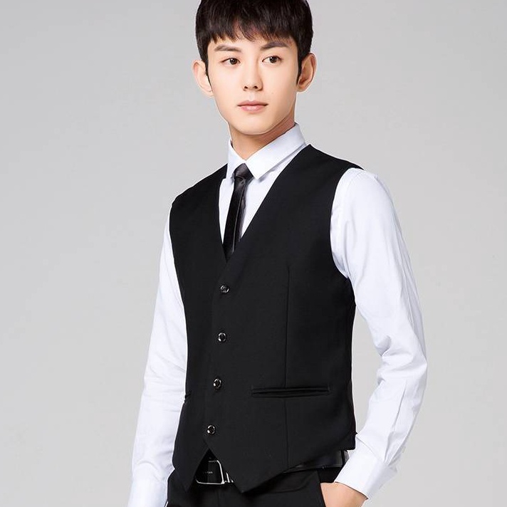 Mar Collection  Rompi Pria Slimfit Rompi Jas Formal Dalaman Jas Pria