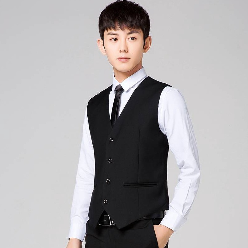 Mar Collection  Rompi Pria Slimfit Rompi Jas Formal Dalaman Jas Pria
