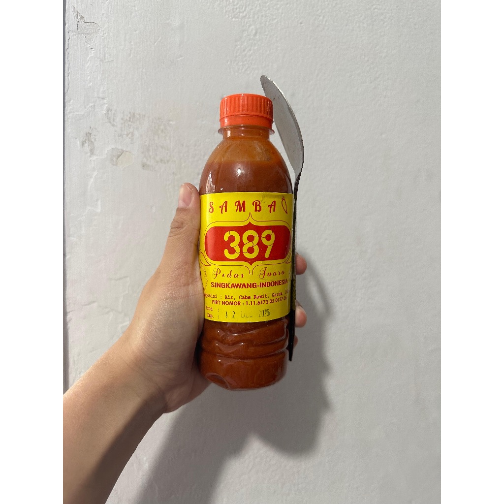 

Saus Sambal Singkawang Sambel Cabe 389 Tet Loi Hin 330ml