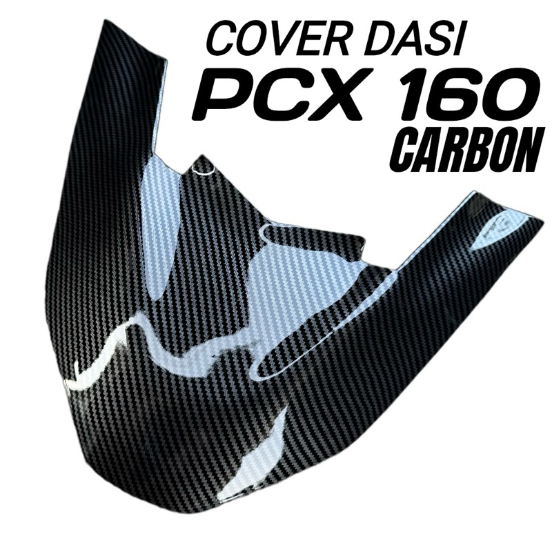 Cover panel kepala pcx 160 carbon glosy dasi pcx 160 carbon variasi pcx 160