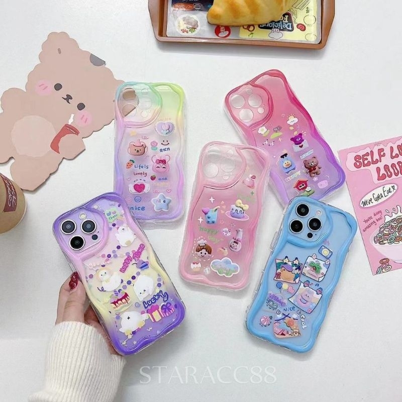 CASE HP CUTE WARE BEAR FOR IPHONE 13.13PRO.13PROMAX