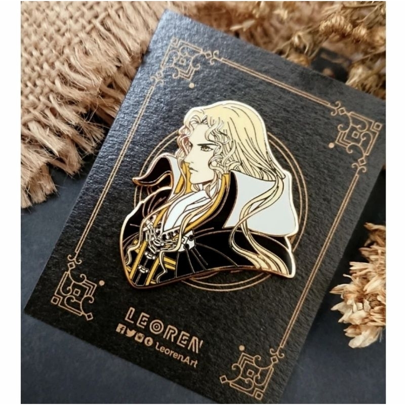 pin enamel alucard castlevania