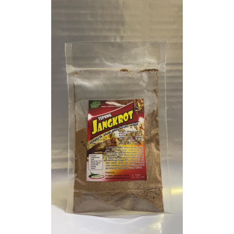 TEPUNG JANGKRIK KROTO JANGKRIK ALAM PLUS KROTO SEGAR 70gr