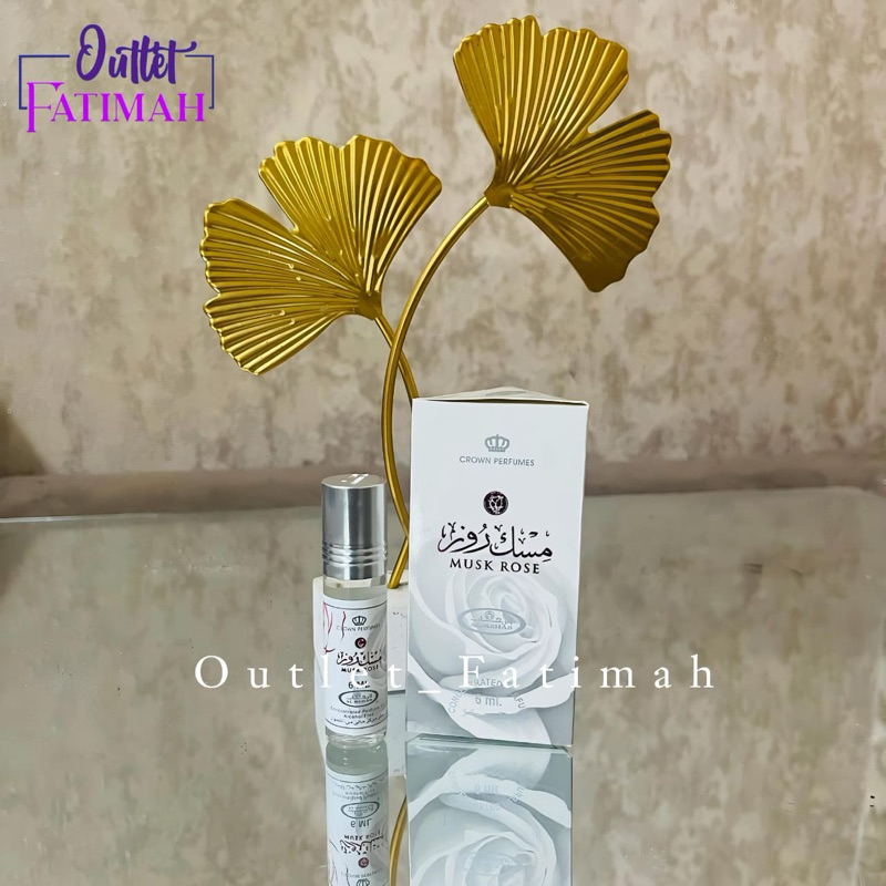 Parfum al rehab Musk rose 6ml original saudi / minyak arrehab
