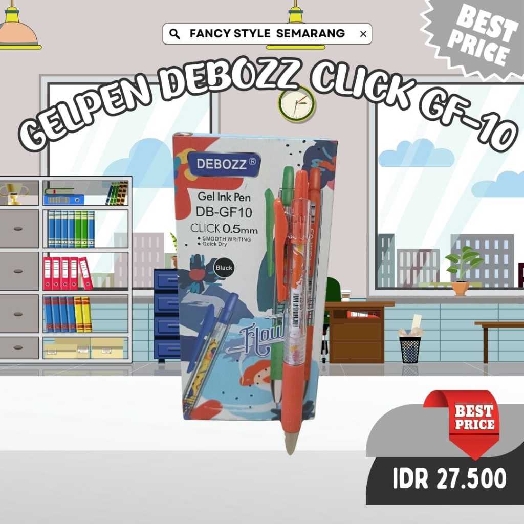 

GELPEN DEBOZZ CLICK GF-10 HITAM