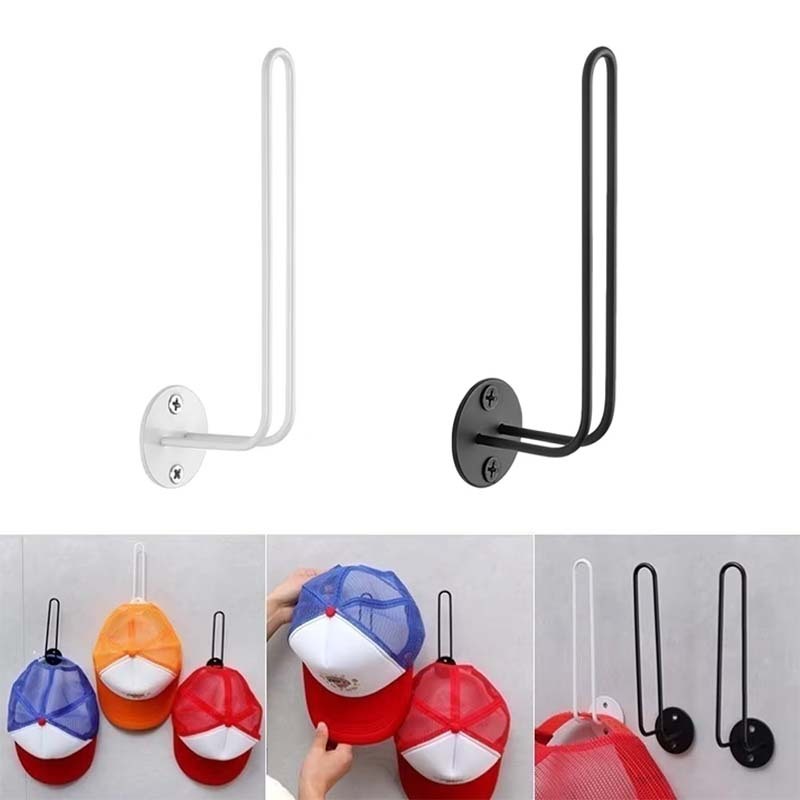 Rak Topi Dinding Tempel Rak Buat Topi Rak Pajangan Topi Space Saving Penyimpanan Topi Gantungan Topi
