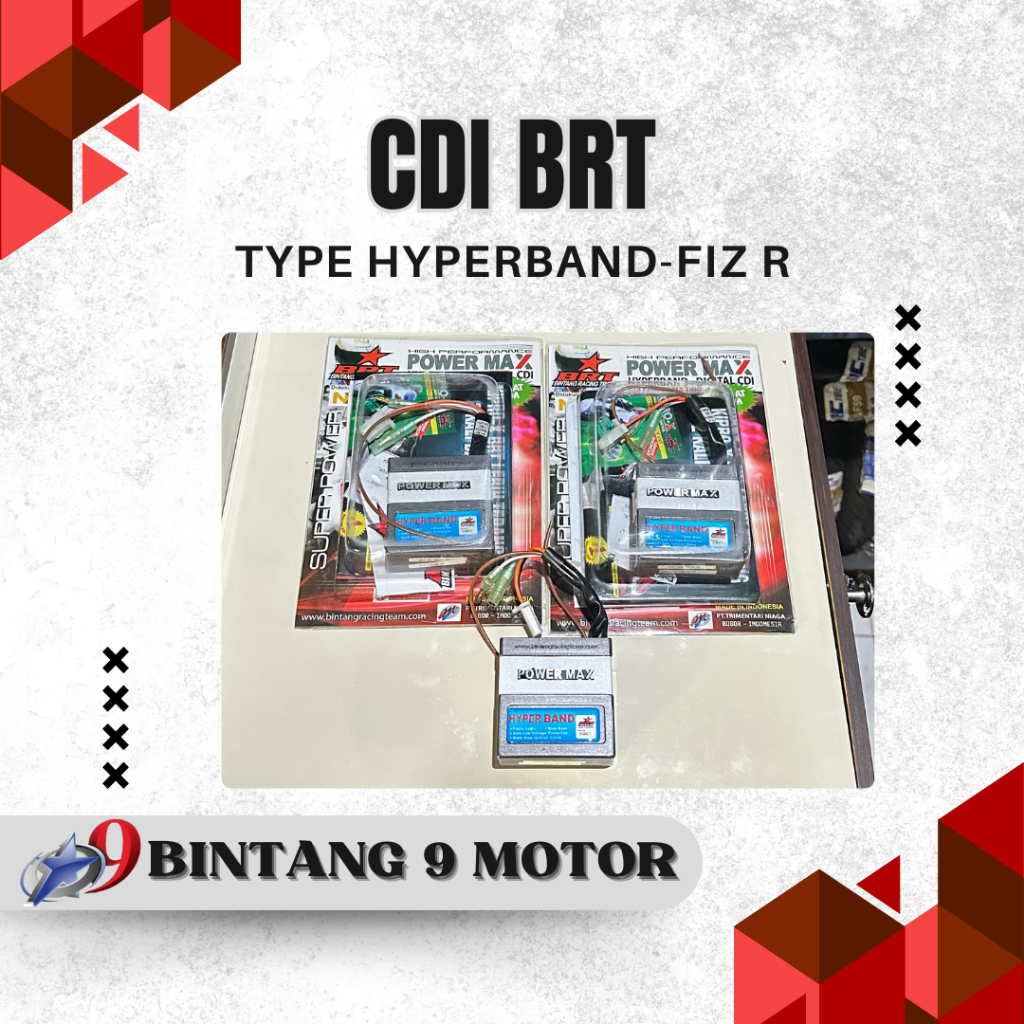 CDI BRT TYPE HYPERBAND FIZ R-BINTANG SEMBILAN MOTOR