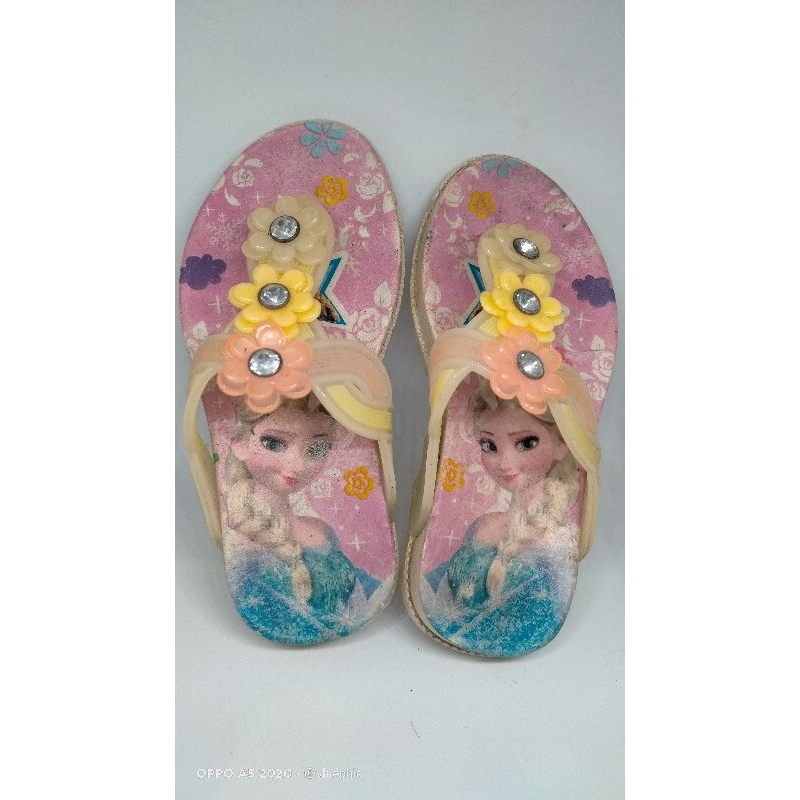 sandal anak perempuan frozen preloved