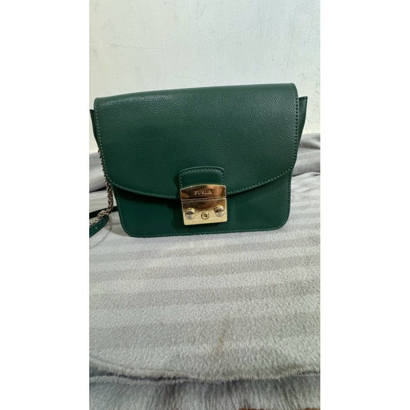 preloved furla mini metropolis