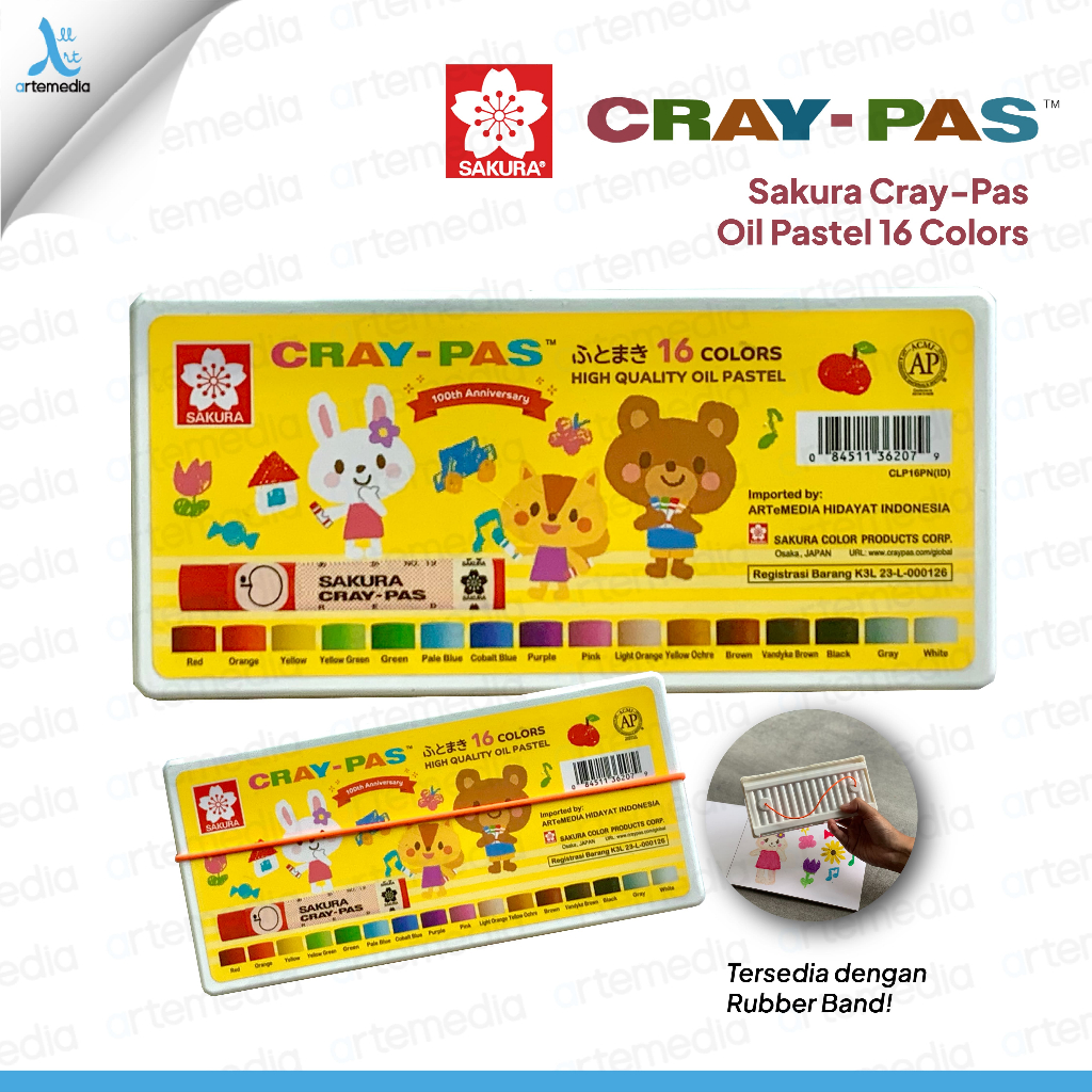 

Sakura Cray Pas 16 Colors