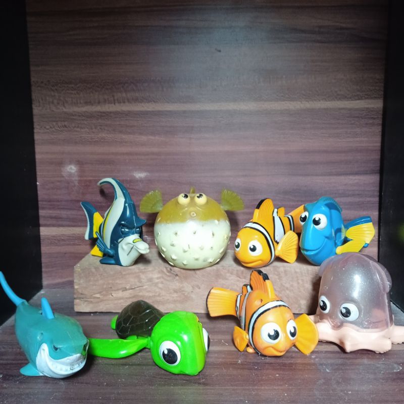 happy meal toys nemo full set