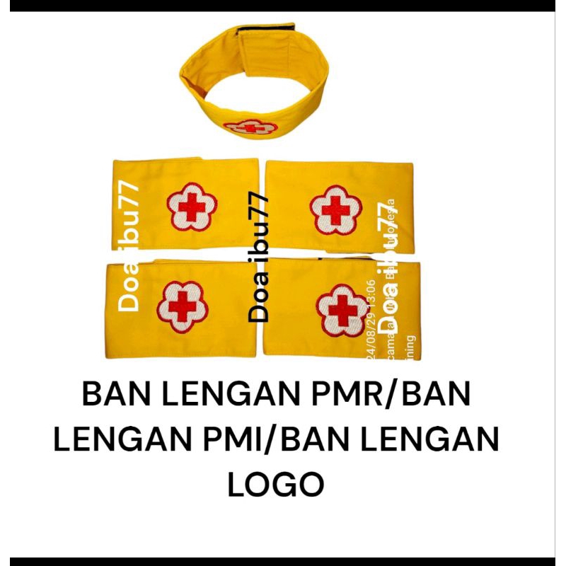 Ban lengan pmr/ban lengan pmi bahan drill