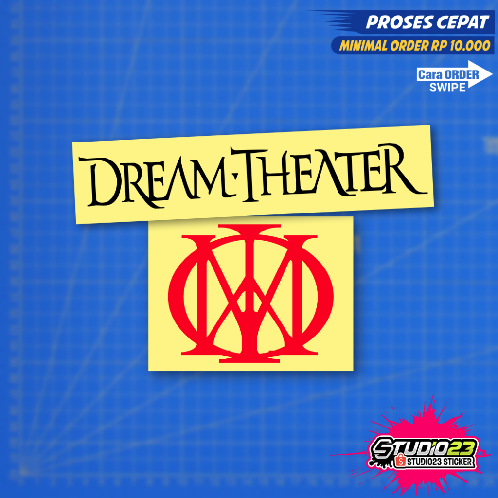 

Stiker Cutting Dream Theater Logo Hologram