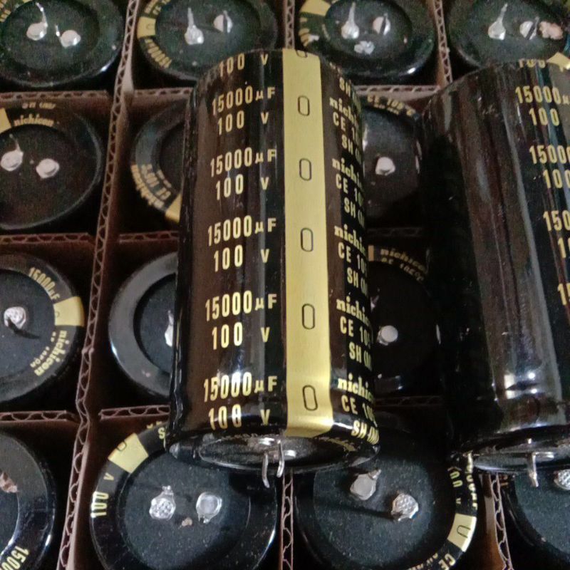 Elko Audio Elco 100V 15000uf Nichicon Black Edition