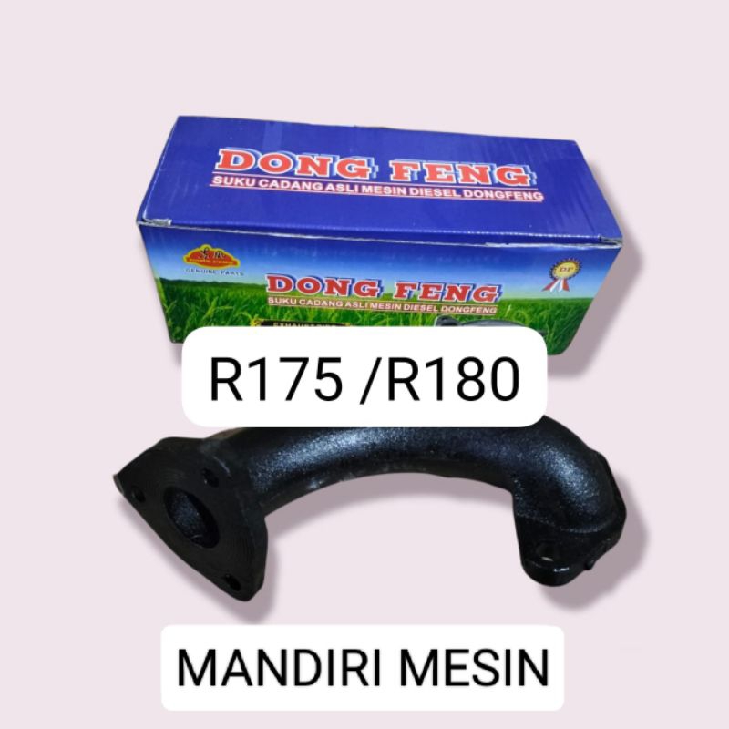 R175 / R180 leher knalpot / exhaust pipe engine diesel type R175 / R180