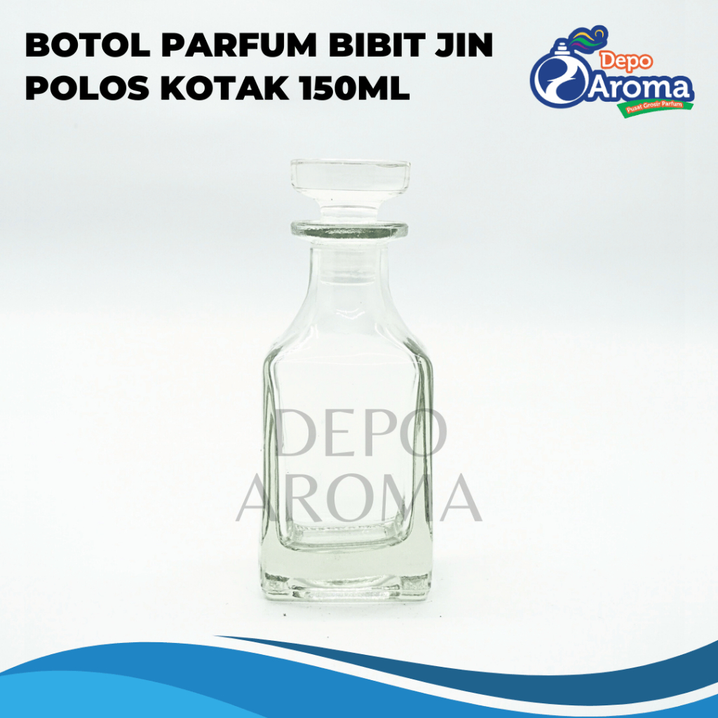 Botol Parfum Bibit Jin Polos Kotak 150ml