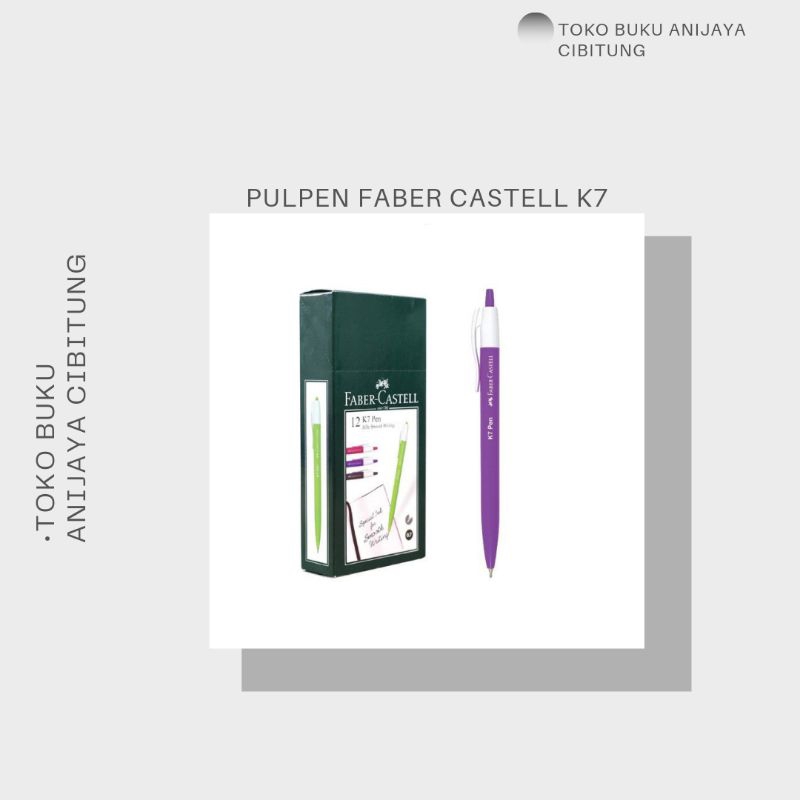 

PULPEN FABER CASTELL K7 (1 PAK ISI 12pcs)