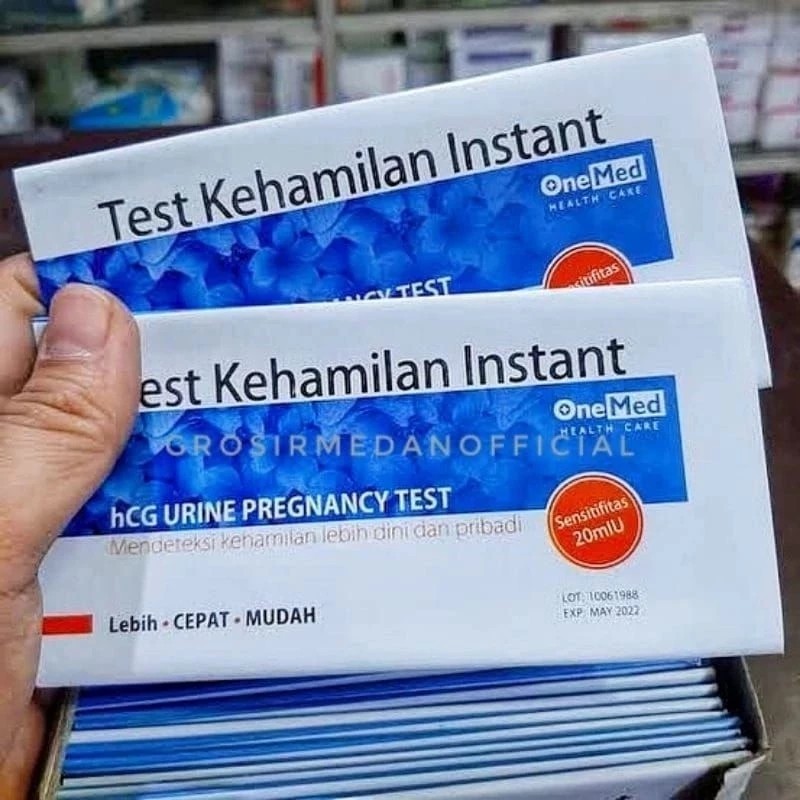 TES KEHAMILAN ONEMED ALAT TES KEHAMILAN TEST PACK TEST PACK INSTAN TES