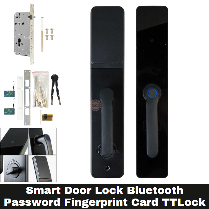 

Smart Door Lock Kunci Pintu Rumah Digital Fingerprint Bluetooth