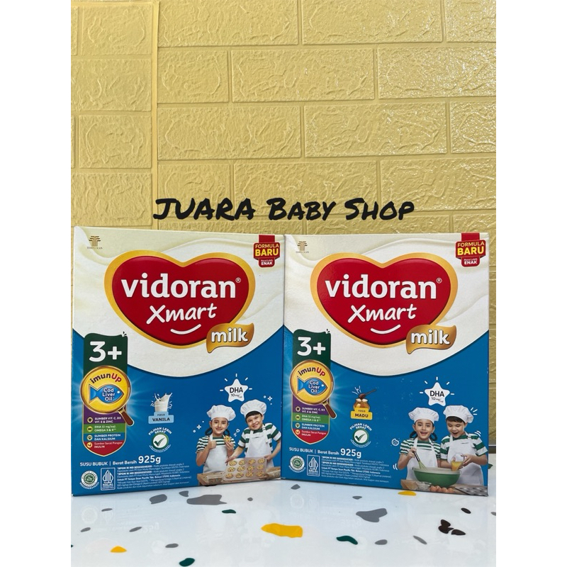 

VIDORAN XMART MILK 3+ VANILA / MADU 925 gr